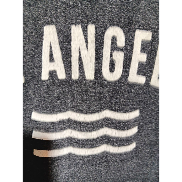 Sol Angelous New Arc Logo Pullover Crewneck Knit Top Sweatshirt in Grey and Navy - Picture 8 of 10